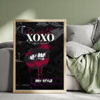 Pinspired 10 set retro electric digital wall art