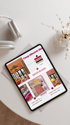 Downtown Cozy Living Room styling Kit – 2 Designs with Shopping List & Styling Hacks